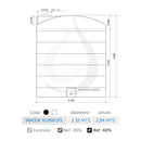 Tanque de 10000 Litros