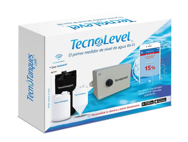 Medidor de agua Wifi Tecnolevel para tanques exteriores de uso industrial